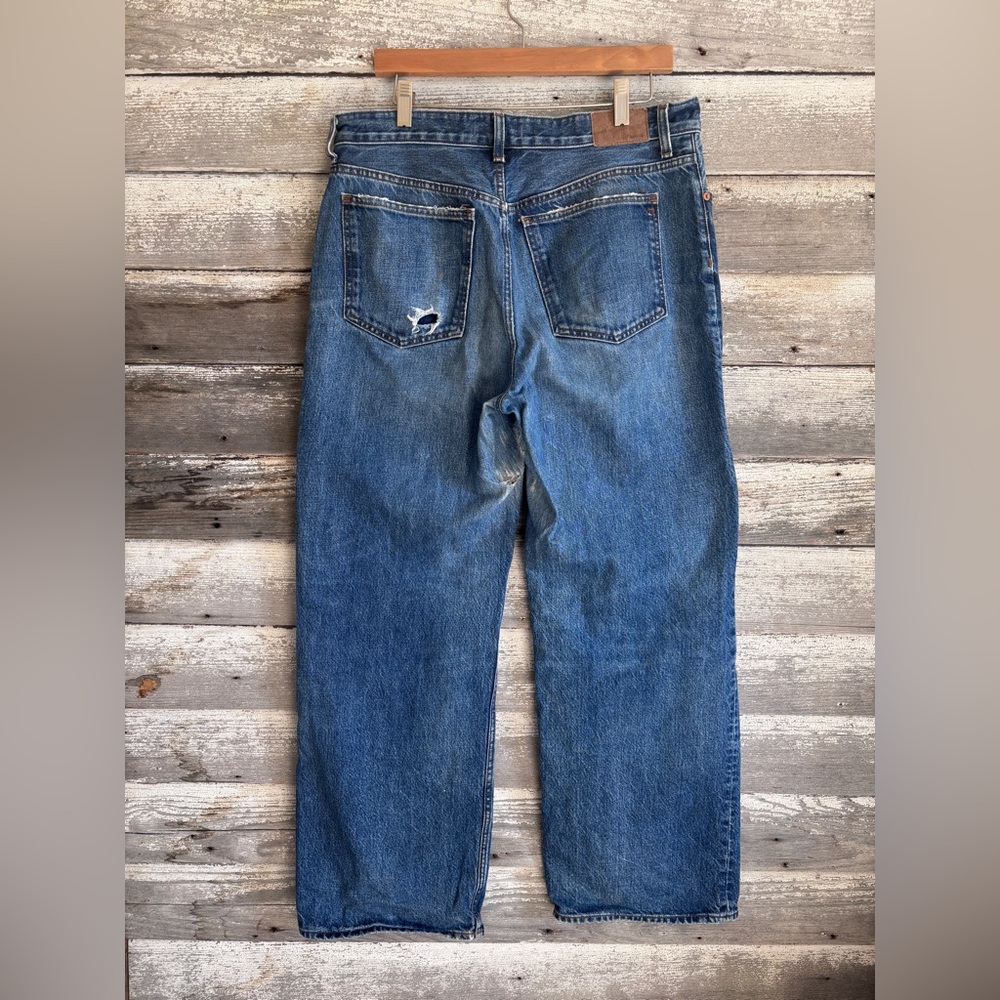 Madewell low-slung baggy jeans, size 28 - Picture 5 of 5